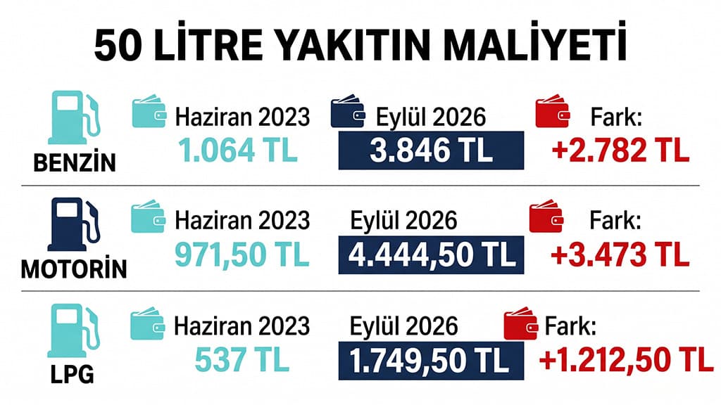 Akaryakıtta Şimşek Dönemi Bilançosu