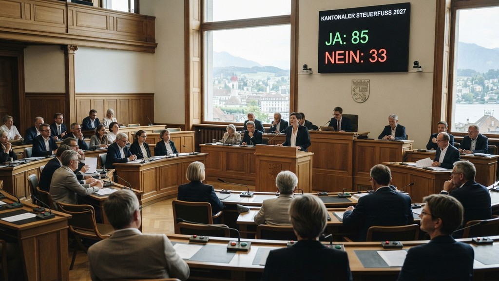 Luzern'de 2027 Yılında Vatandaşlar Daha Az Vergi Ödeyecek