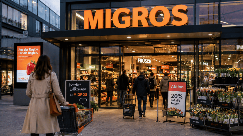 İsviçre'nin en sevilen market zinciri Migros oldu