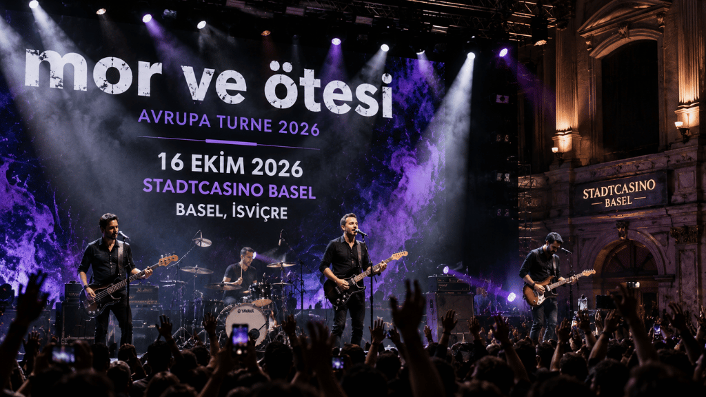 Mor ve Ötesi, Basel’de sahne alacak
