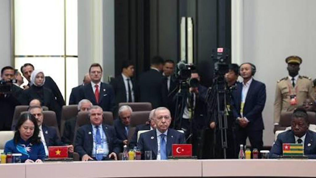 Erdoğan Şanghay İşbirliği Zirvesi'nde Konuştu