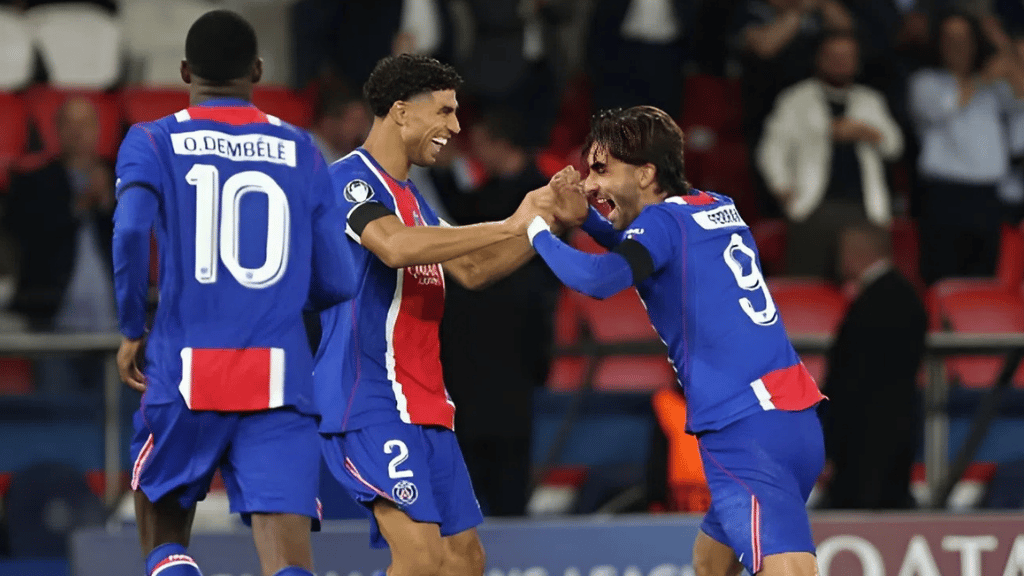 PSG Şampiyonlar Ligi'ne muhteşem başlangıç 6-1