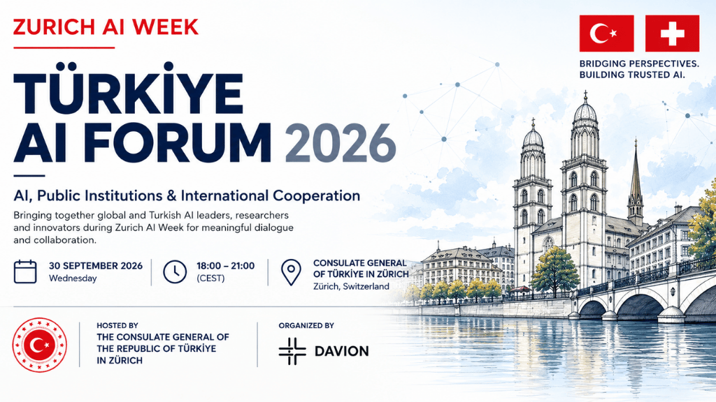 Türkiye AI Forum 2026 Zürih’te düzenleniyor