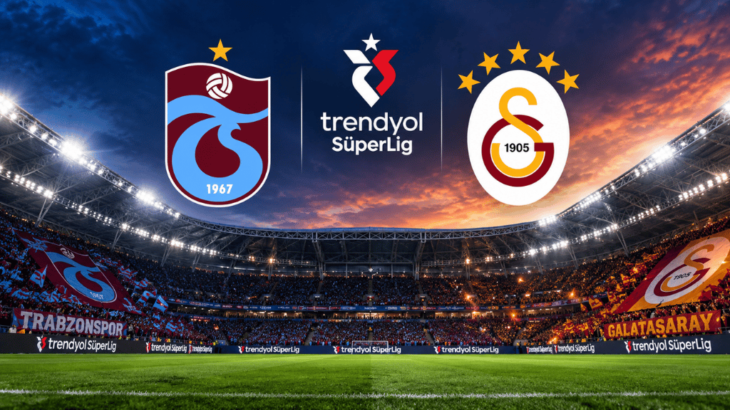 Trabzonspor–Galatasaray derbisinde gözler Papara Park’ta