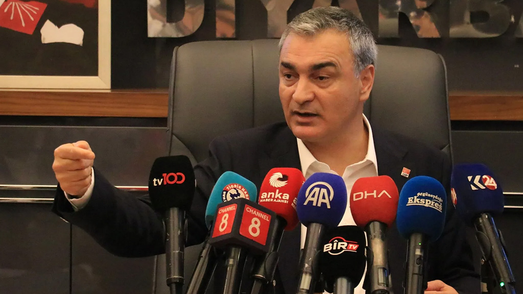 CHP Sözcüsü Müslim Sarı Diyarbakır'da Konuştu