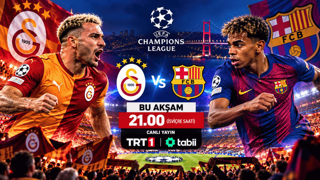 Galatasaray, Barcelona Karşısında: Şampiyonlar Ligi'nde Nefesler Tutuldu