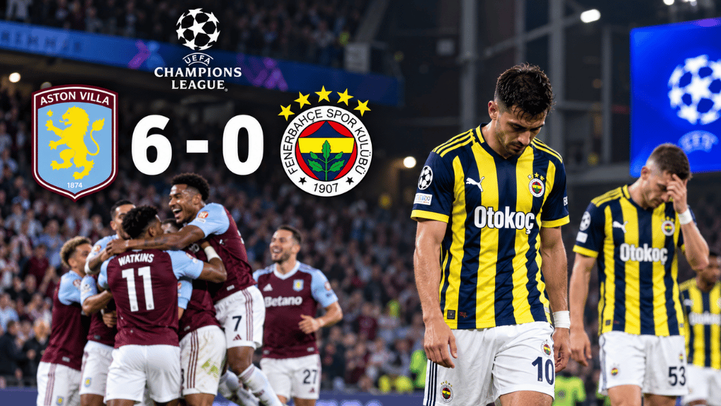 Şampiyonlar Ligi’nde Fenerbahçe İçin Kâbus Gecesi