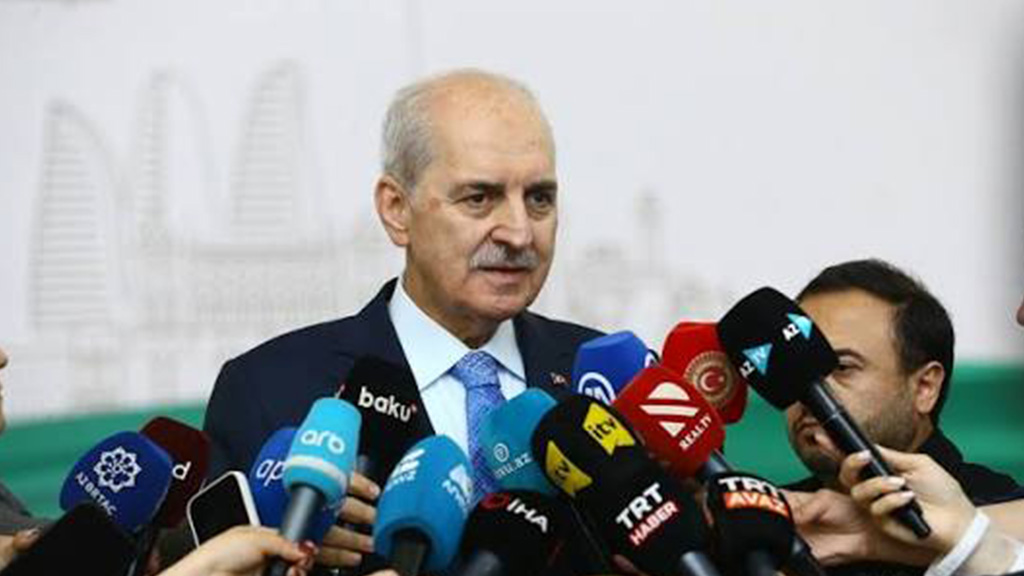 TBMM Başkanı Kurtulmuş Bişkek'te Açıklamalarda Bulundu