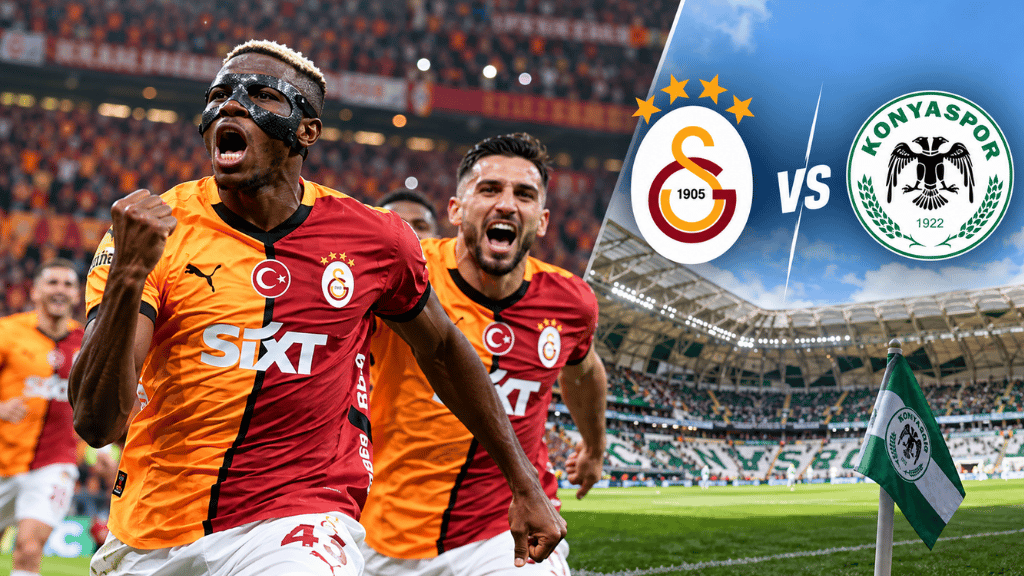 Galatasaray derbi zaferinin ardından liderliğini korumak istiyor