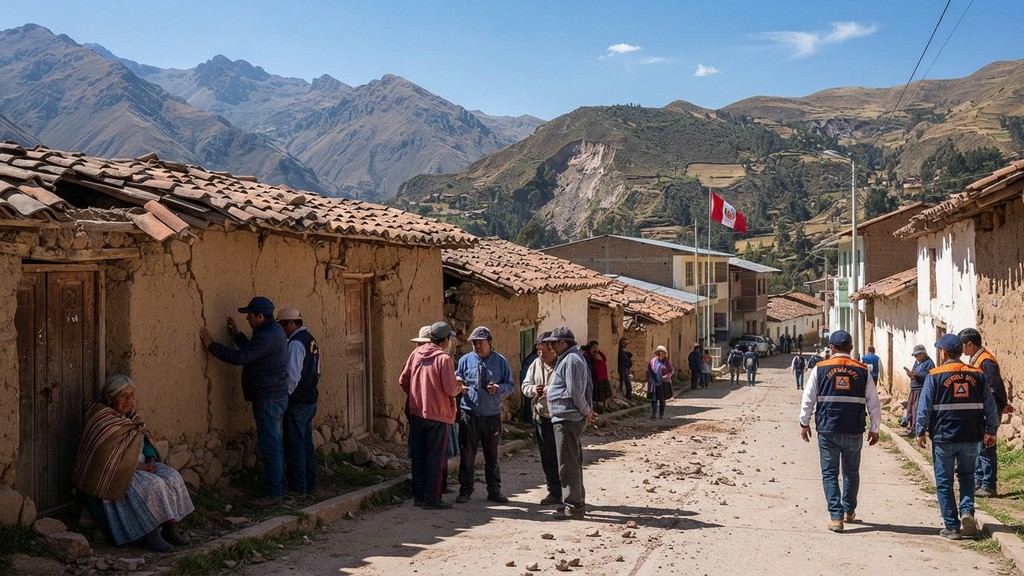 Peru'da 7,2 Büyüklüğünde Deprem