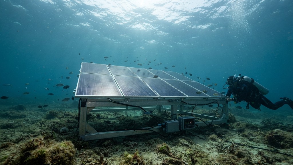 İsviçreli bilim insanları suyun 10 metre altında elektrik ürettiler