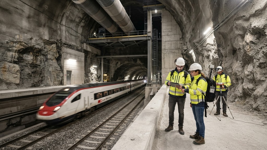 Gotthard’ın 800 metre altında dev bilim laboratuvarı