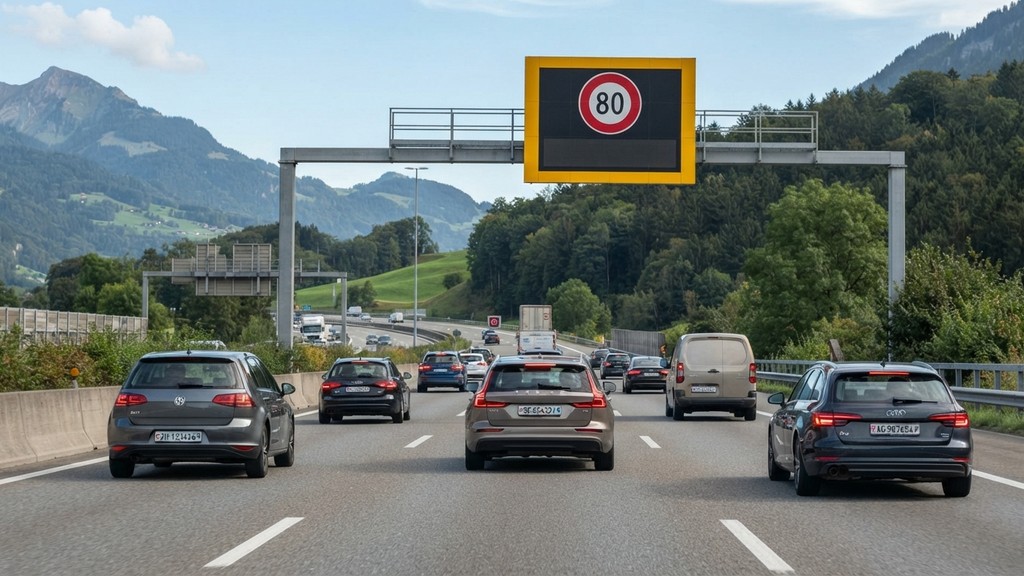 İsviçre otoyollarında hız sınırı 80'e düşebilir