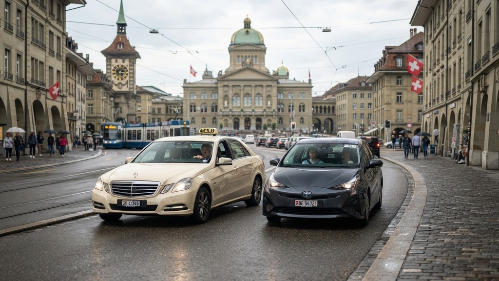 İsviçre'de taksi ve Uber sürücülerini ilgilendiren karardan vazgeçildi