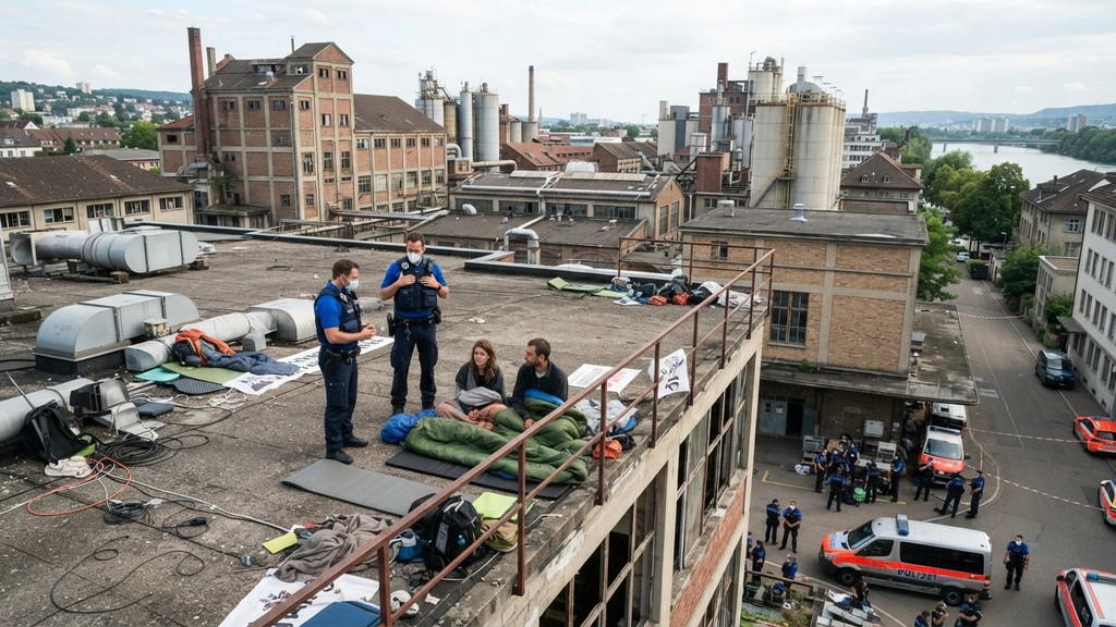 Basel’de iki aktiviste 90 bin franklık polis faturası