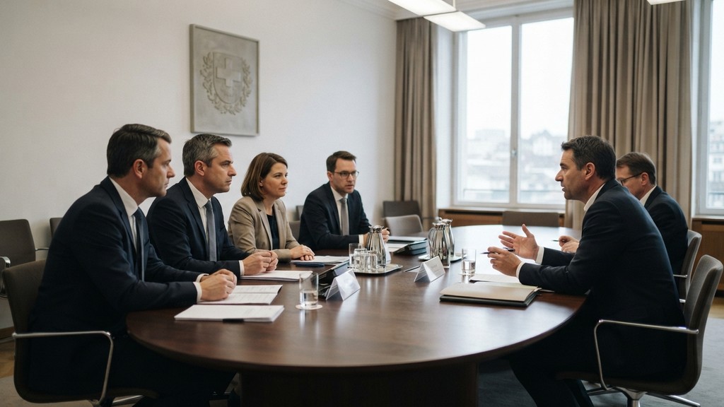 Federal Konsey ile parti liderleri masada