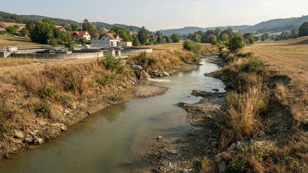 İsviçre Nehirlerinde Atık Su Oranı Artıyor