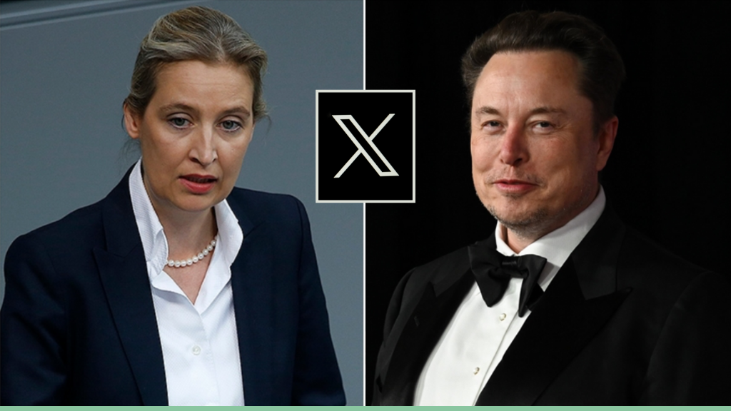 Musk ve Weidel X platformunda buluştu: Hitler karşılaştırmaları ve tanrı hakkında sorular