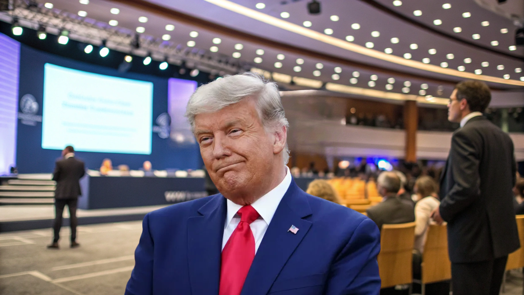 Trump Davos'ta patronlara seslendi: 'Amerika'da üretin ya da vergi ödeyin'