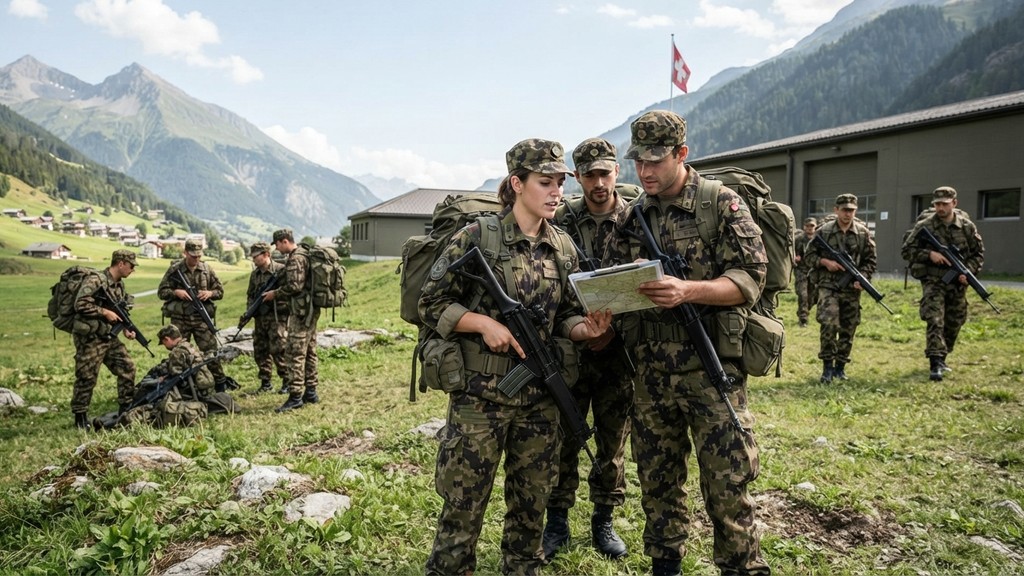İsviçre Ordusunda Asker Sayısı Hızla Düşebilir: 2030'da 130 Binin Altı Bekleniyor