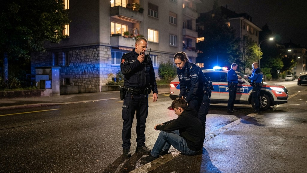 Bern'deki Kavgada Silah Ateşlendi