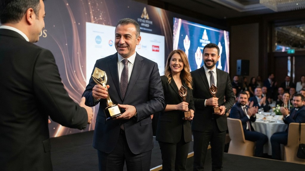 Turkuvaz Medya'ya Üç Stevie Ödülü