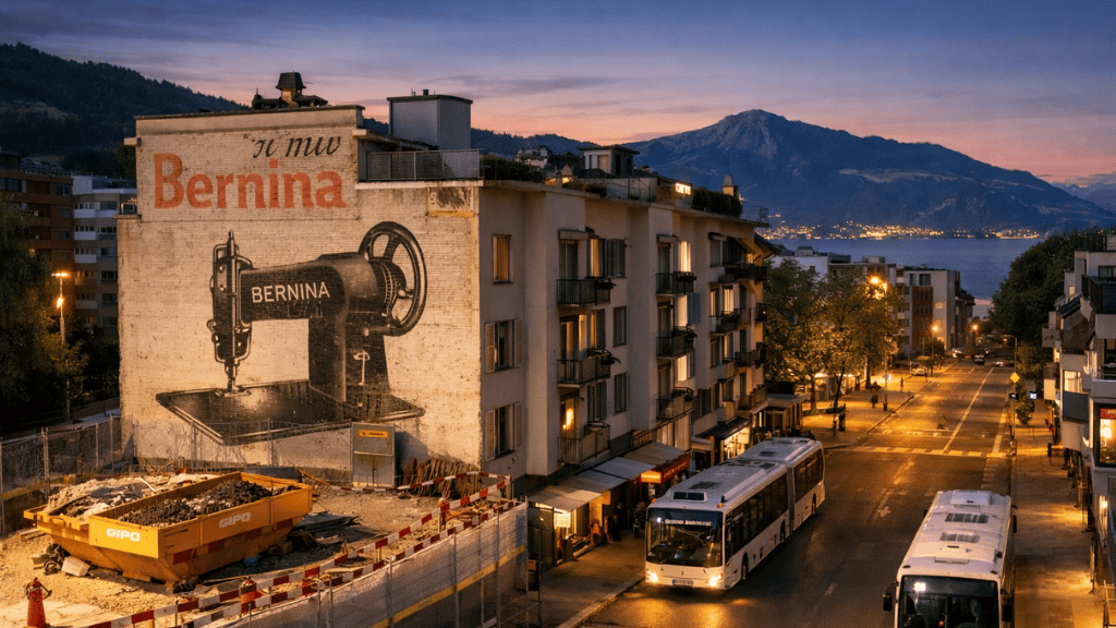 Zug'da yıkım sırasında 85 yıllık sanat eseri ortaya çıktı