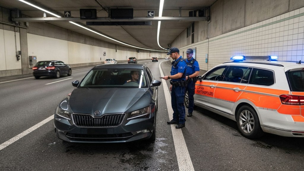 Uetlibergtunnel'da akılalmaz hız ihlali