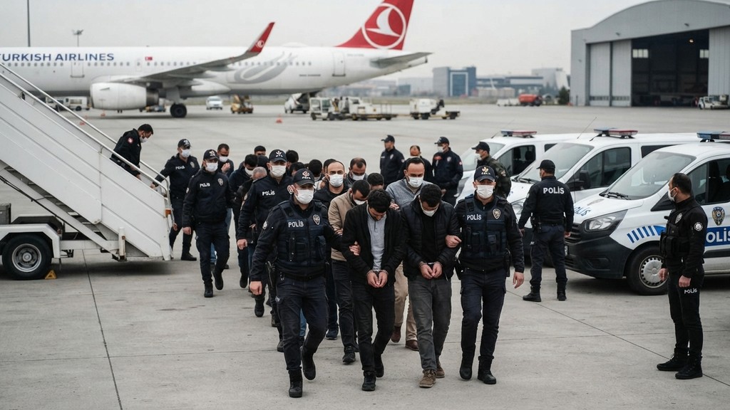 63 Firari Suçlu Türkiye'ye Getirildi