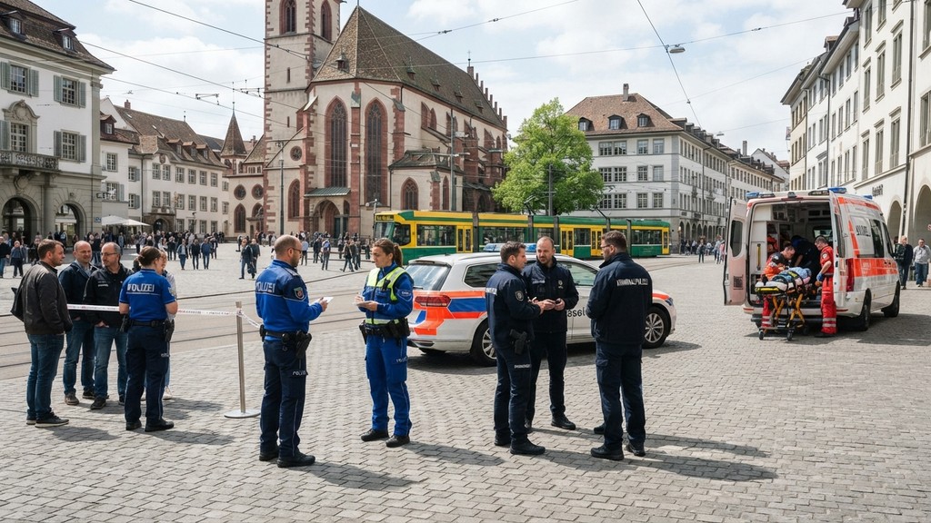 Basel'de Bıçaklı Saldırı: Şüpheli Yakalandı