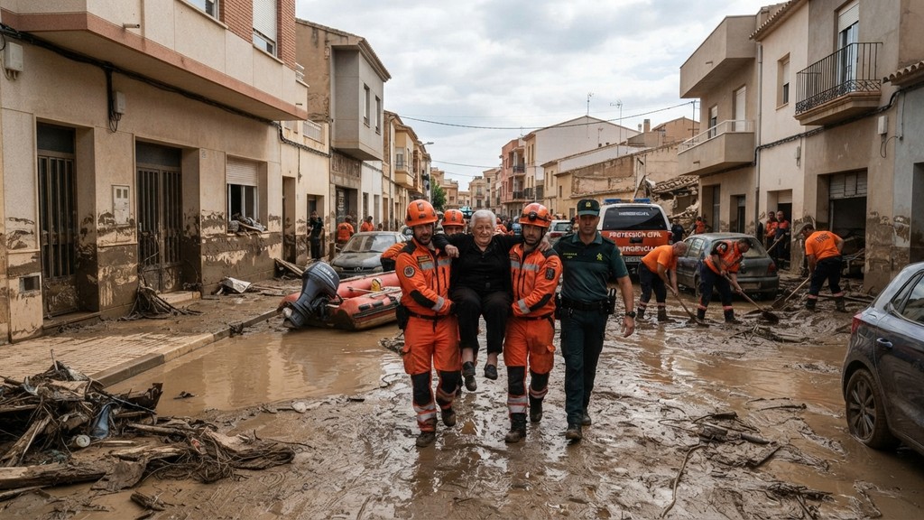 İspanya'da Sel Felaketi: 4 Ölü