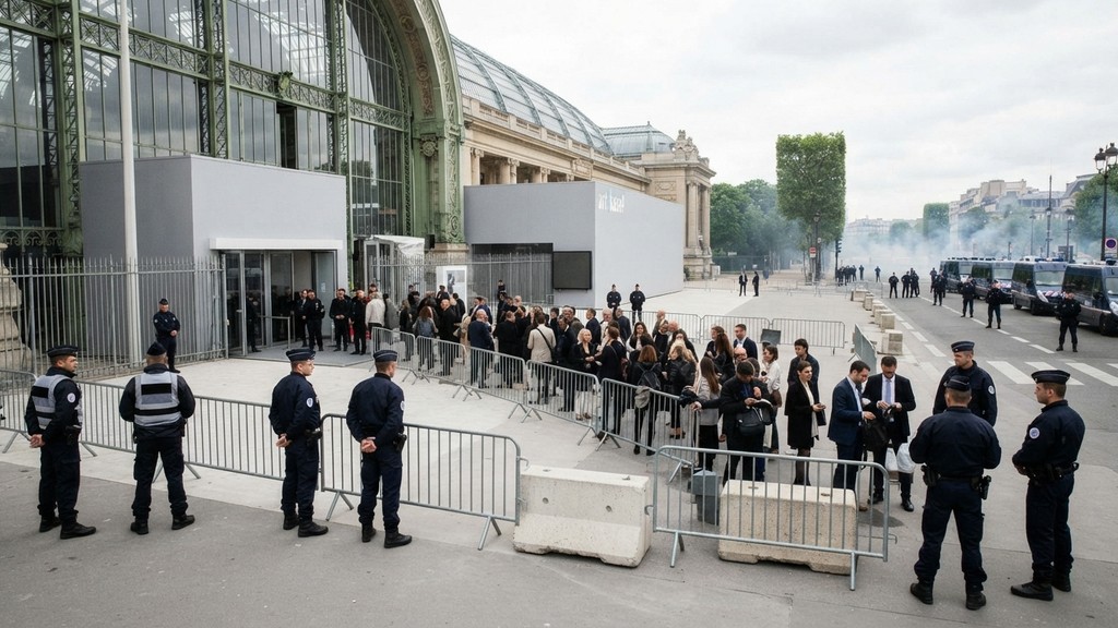 Art Basel Paris Güvenlik Önlemleriyle Başladı