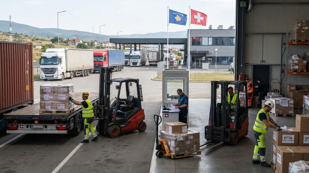 İsviçre–Kosova ticaretinde yeni dönem: Anlaşma 1 Ekim’de yürürlüğe giriyor