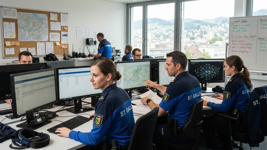 St. Gallen’de 240 yeni polis planına komisyondan fren