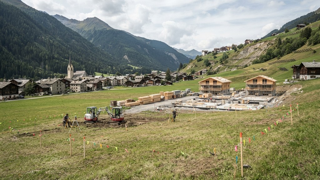 Heyelan tehlikesindeki Brienz için yeni yerleşim yerleri belli oldu
