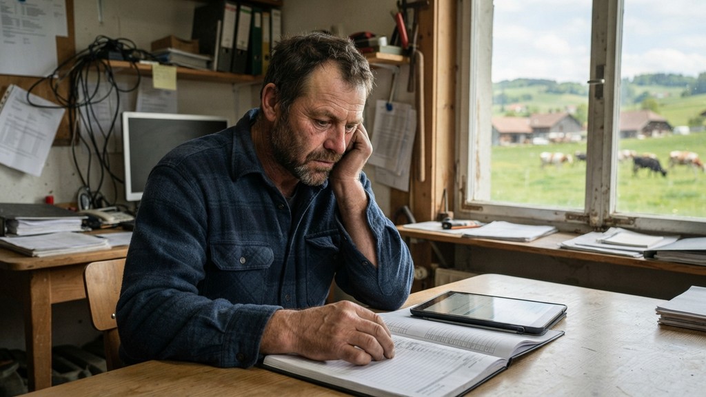 Fribourg'da Çiftçilerin Psikolojik Stresi Artıyor