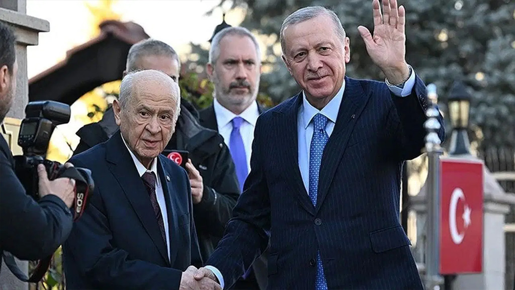 Erdoğan-Bahçeli Görüşmesinde Açıklama Yapılmadı
