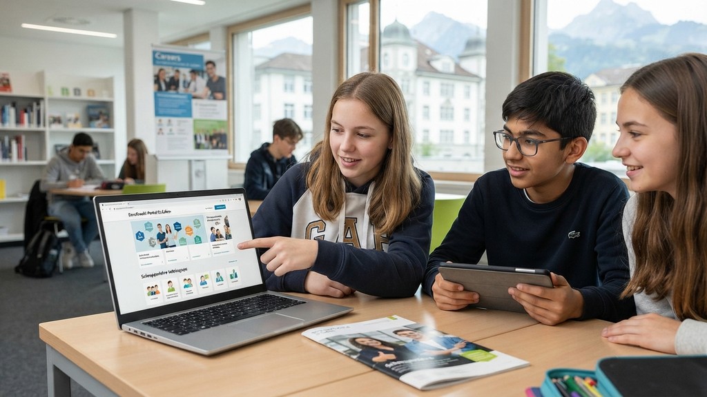 St. Gallen’de gençlere yeni sistem: Meslek seçimi dijitalleşiyor