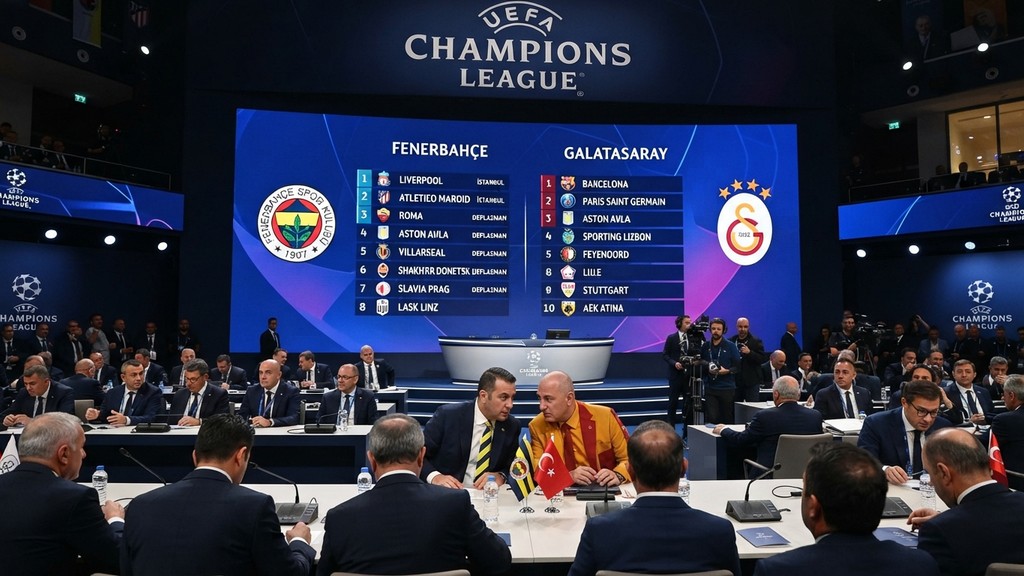 Fenerbahçe ve Galatasaray’ı devler liginde zorlu maçlar bekliyor